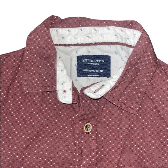 ⭐️3/$15⭐️ Level Ten EUC Boys Buttoned Up Dress Shirt - Picture 2 of 3